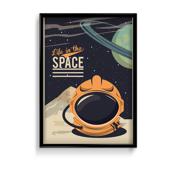 Life in the space Wall Art - The Mortal Soul