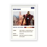Iron Man Retro Wall Art - The Mortal Soul