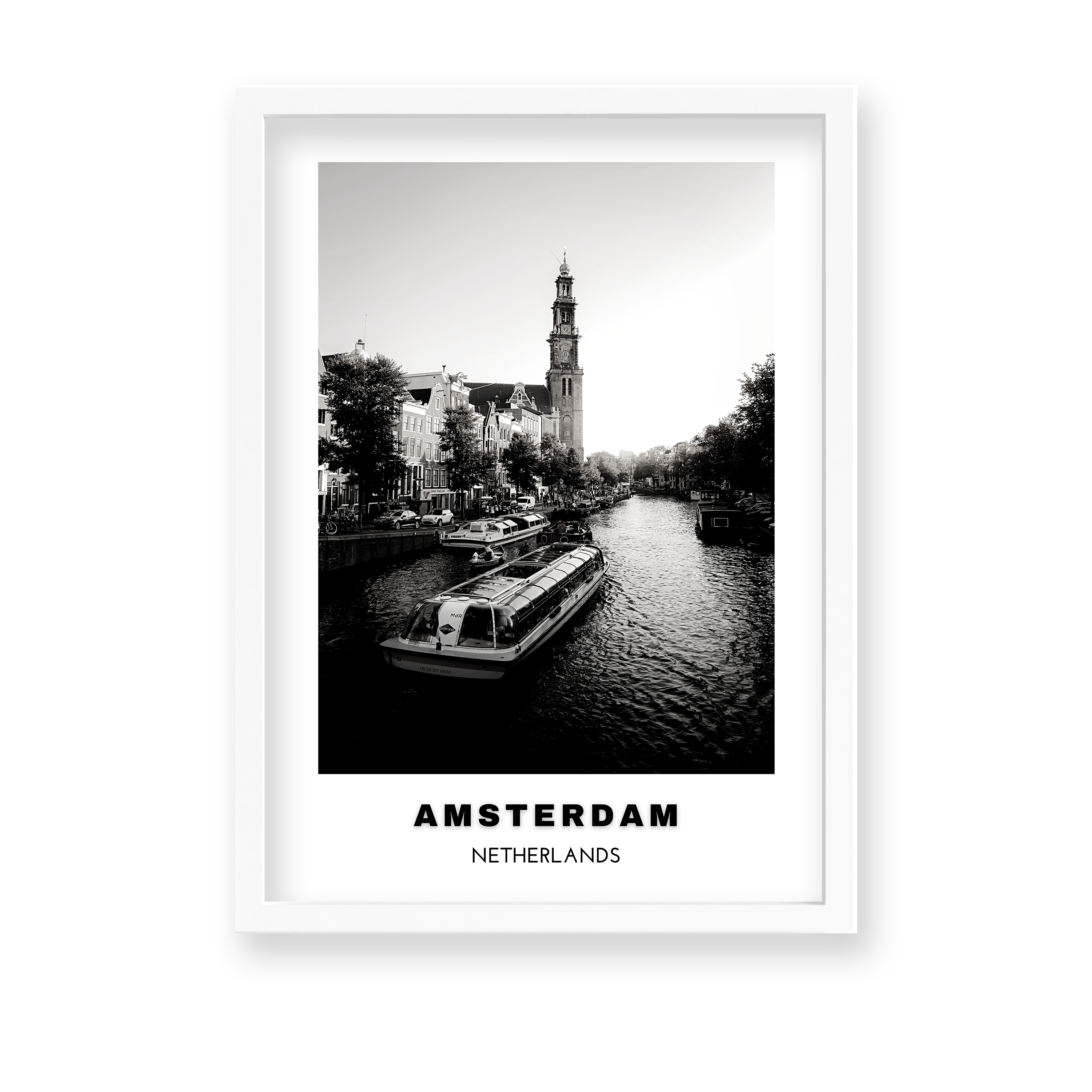 Amsterdam City Art (B&W) - The Mortal Soul