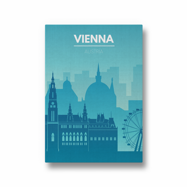 Vienna Minimal Wall Art - The Mortal Soul