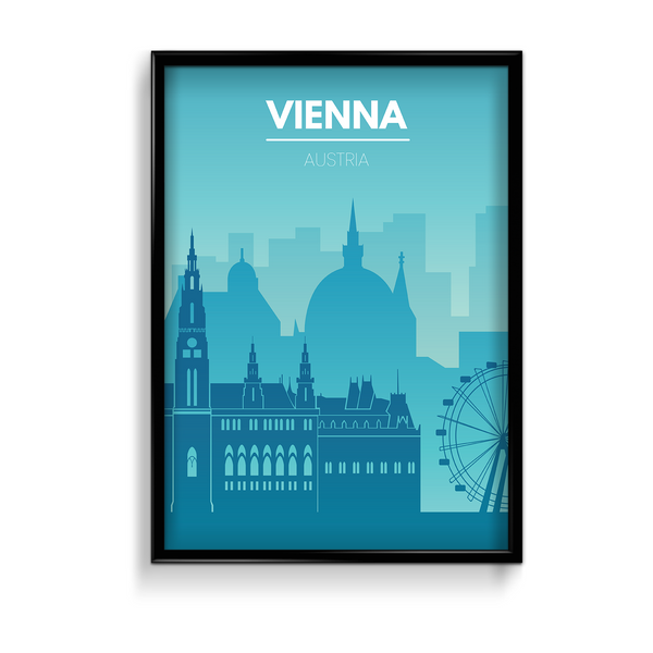 Vienna Minimal Wall Art - The Mortal Soul