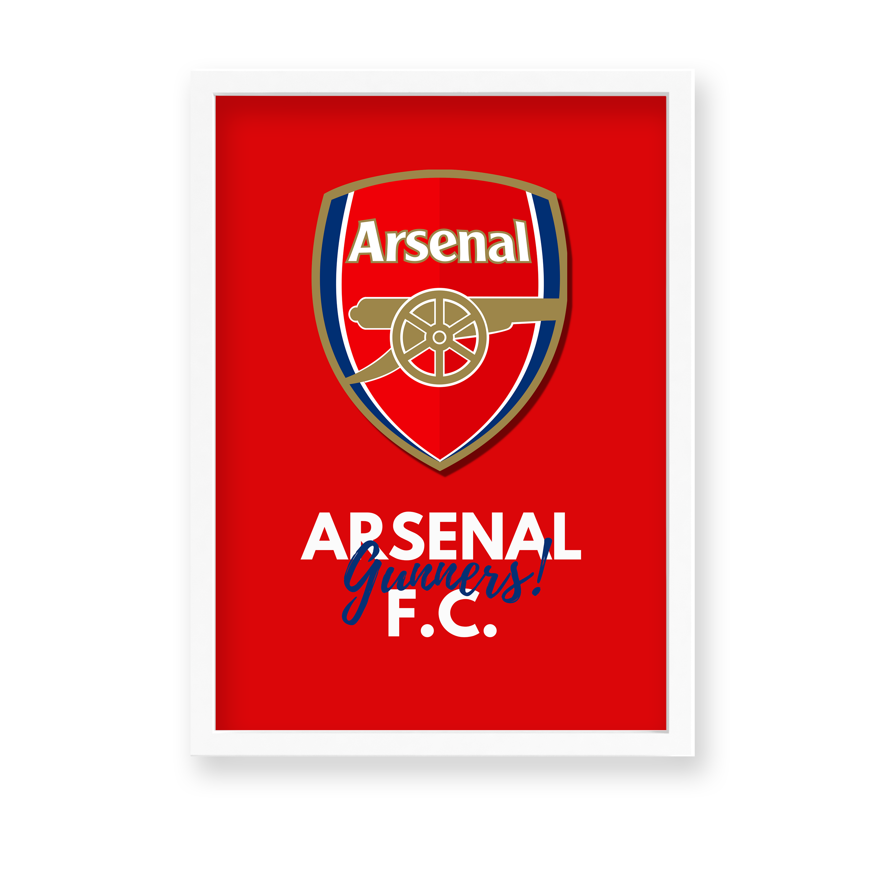 Arsenal F.C. Gunners Wall Art - The Mortal Soul