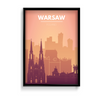 Warsaw Minimal Wall Art - The Mortal Soul