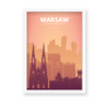 Warsaw Minimal Wall Art - The Mortal Soul