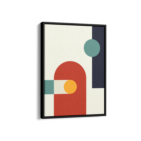 Spoils of Charity Abstract Geometric Modern Wall Art - The Mortal Soul