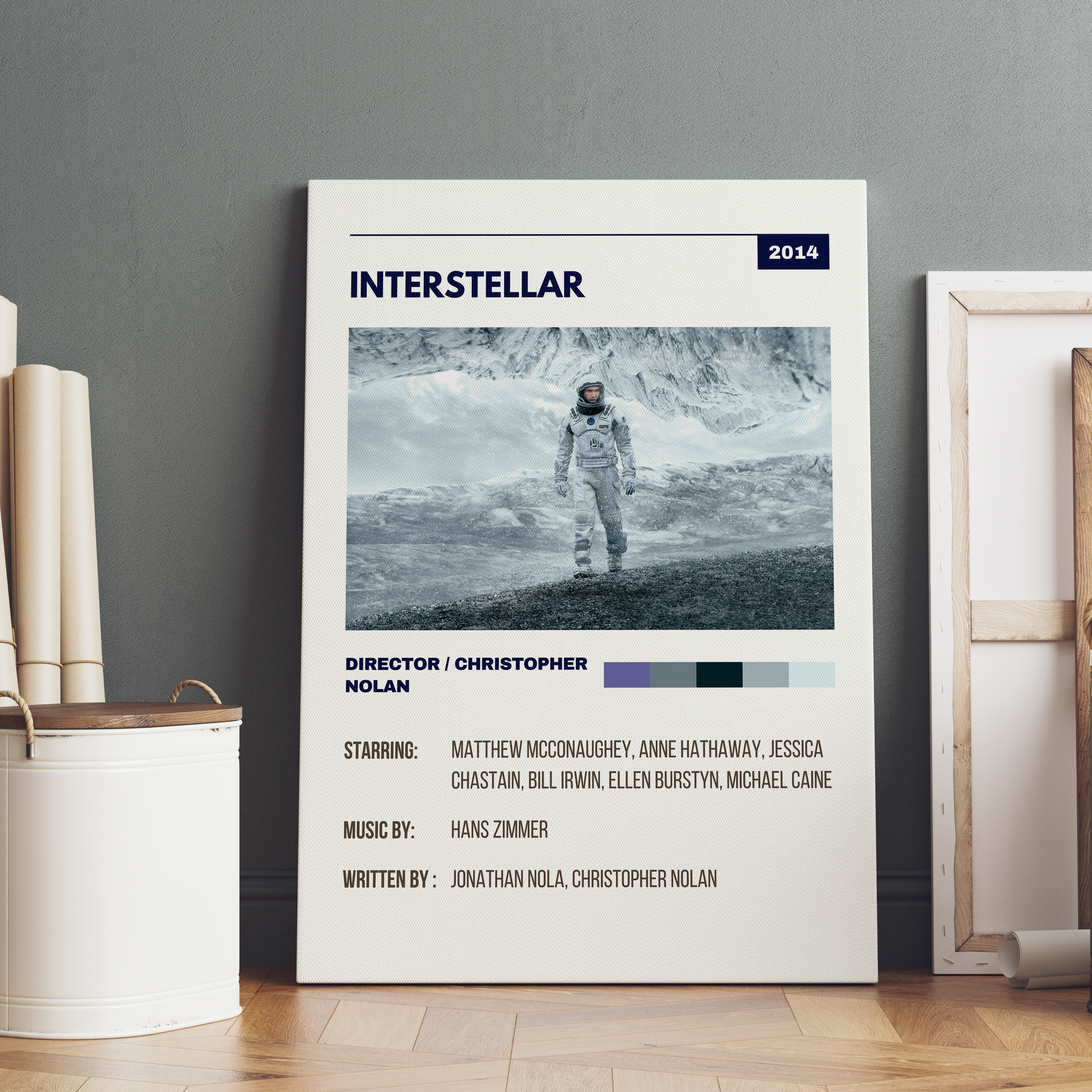 Interstellar Retro Wall Art - The Mortal Soul