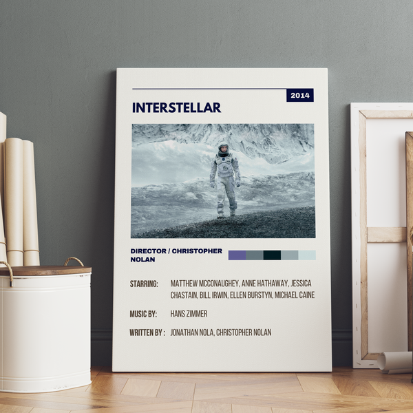 Interstellar Retro Wall Art - The Mortal Soul
