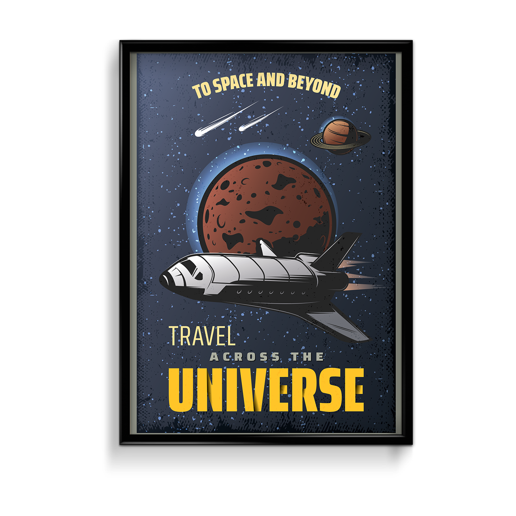 Travel across universe Wall Art - The Mortal Soul