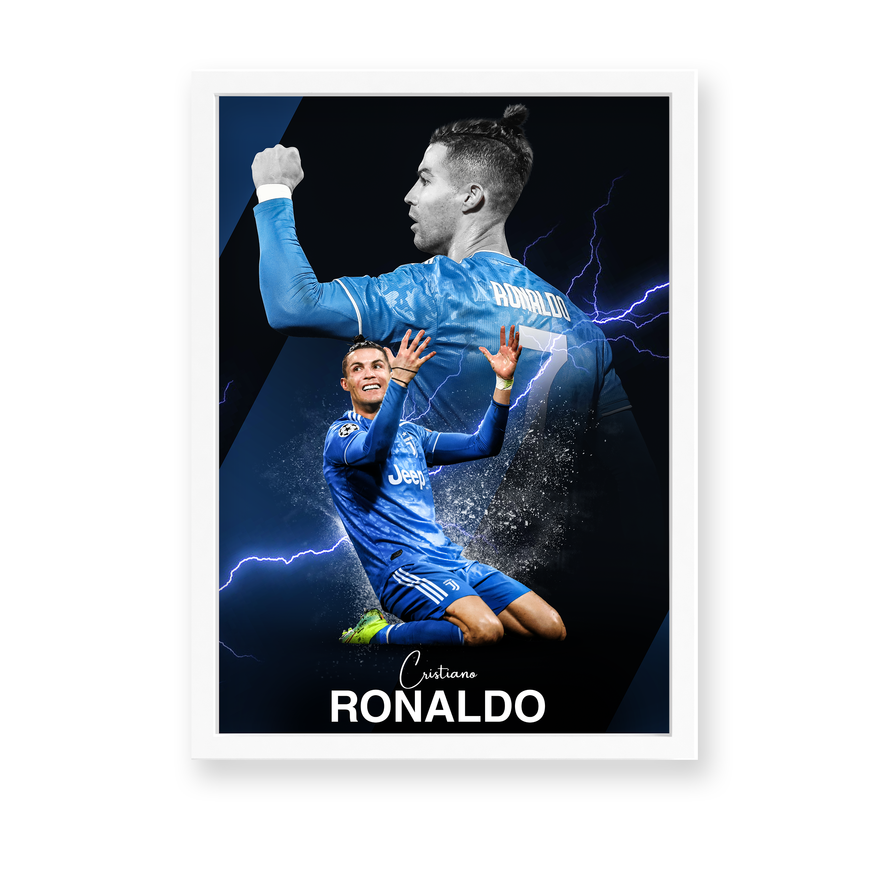 Cristiano Ronaldo Juventus Wall Art - The Mortal Soul