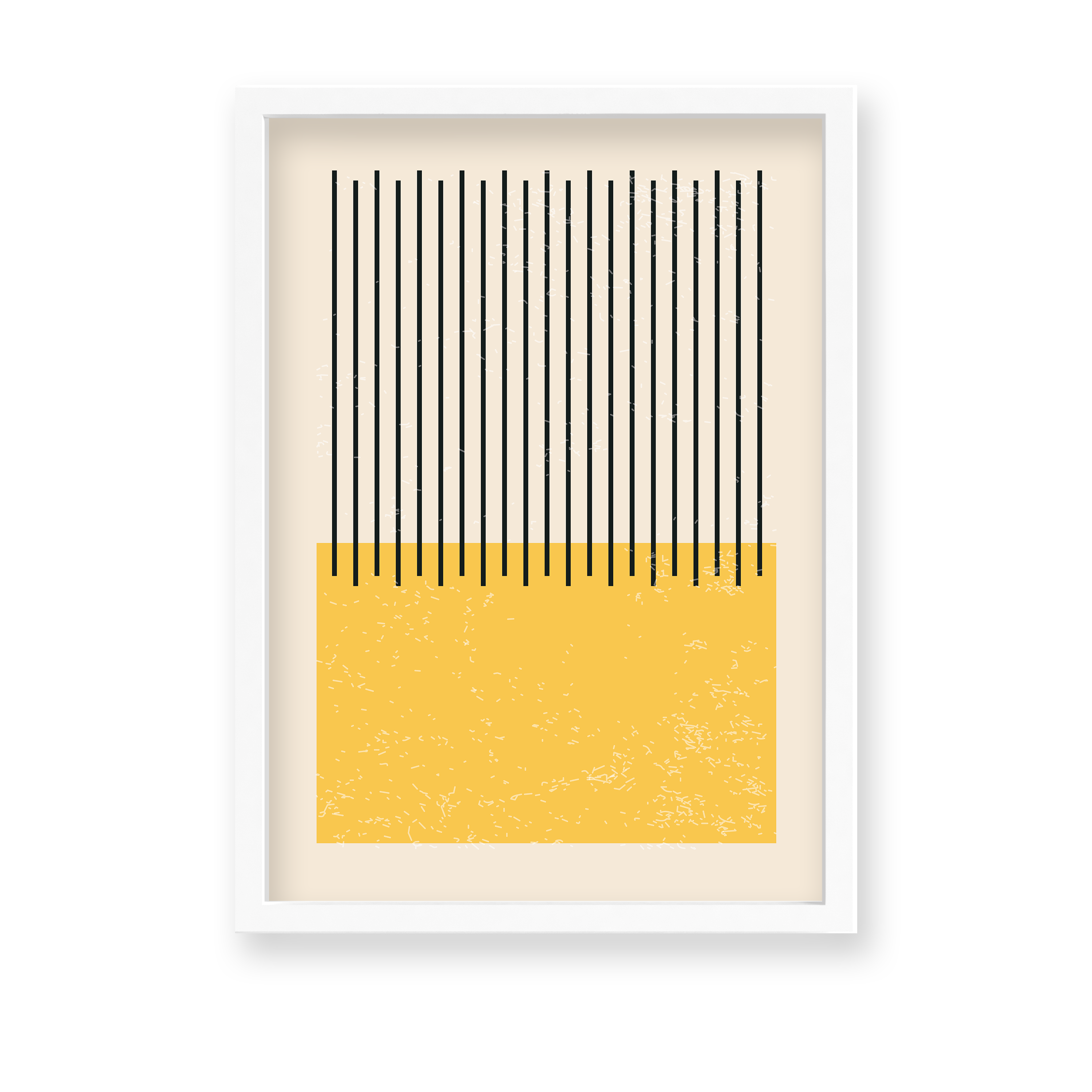 Perception Geometric Modern Wall Art - The Mortal Soul