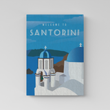 Santorini Poster - The Mortal Soul