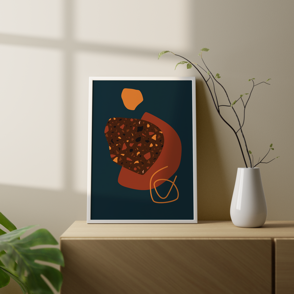 Pride Abstract Modern Wall Art - The Mortal Soul