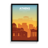 Athens Minimal Wall Art - The Mortal Soul