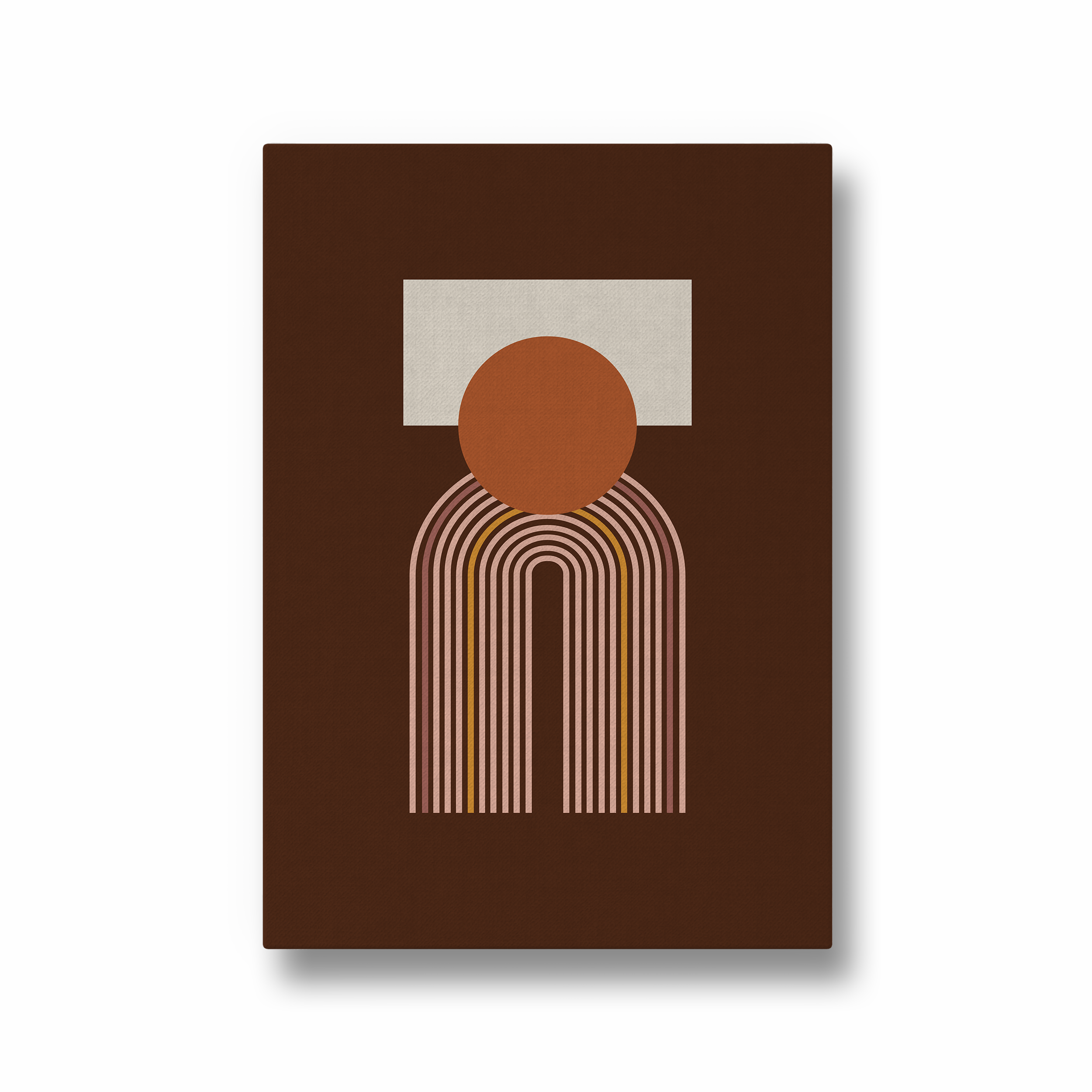 Hallowed Challenge Geometric Modern Wall Art - The Mortal Soul