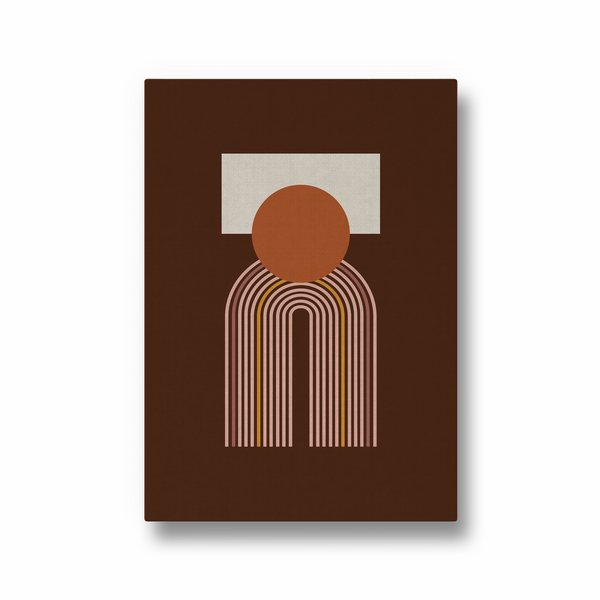 Hallowed Challenge Geometric Modern Wall Art - The Mortal Soul