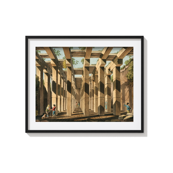 Ancient Cistern in Val di Noto from Views in the Ottoman Dominions Hunter Wall Art