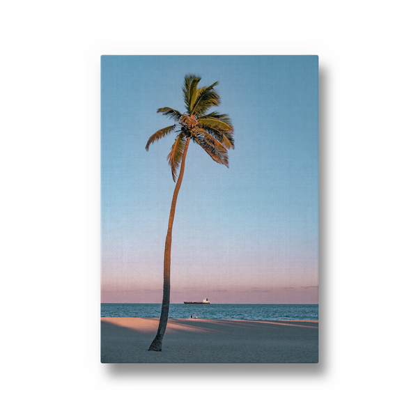 Beach View with Tree Premium Wall Art - The Mortal Soul