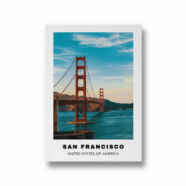 San Francisco City Art (Colored Style 2) - The Mortal Soul