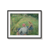Young Peasant Girls Resting in the Fields near Pontoise (1882) by Camille Pissarro
