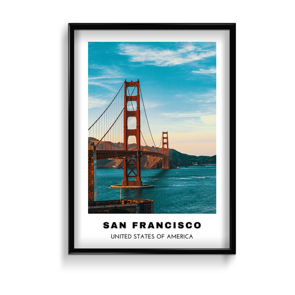 San Francisco City Art (Colored Style 2) - The Mortal Soul
