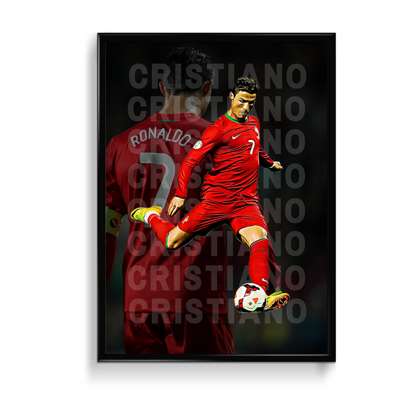 Cristiano Ronaldo Poster - The Mortal Soul