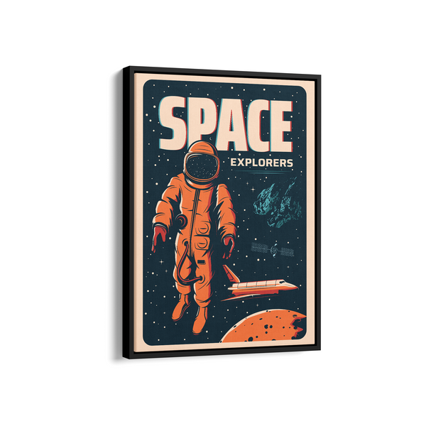 Space Explorers Wall Art - The Mortal Soul
