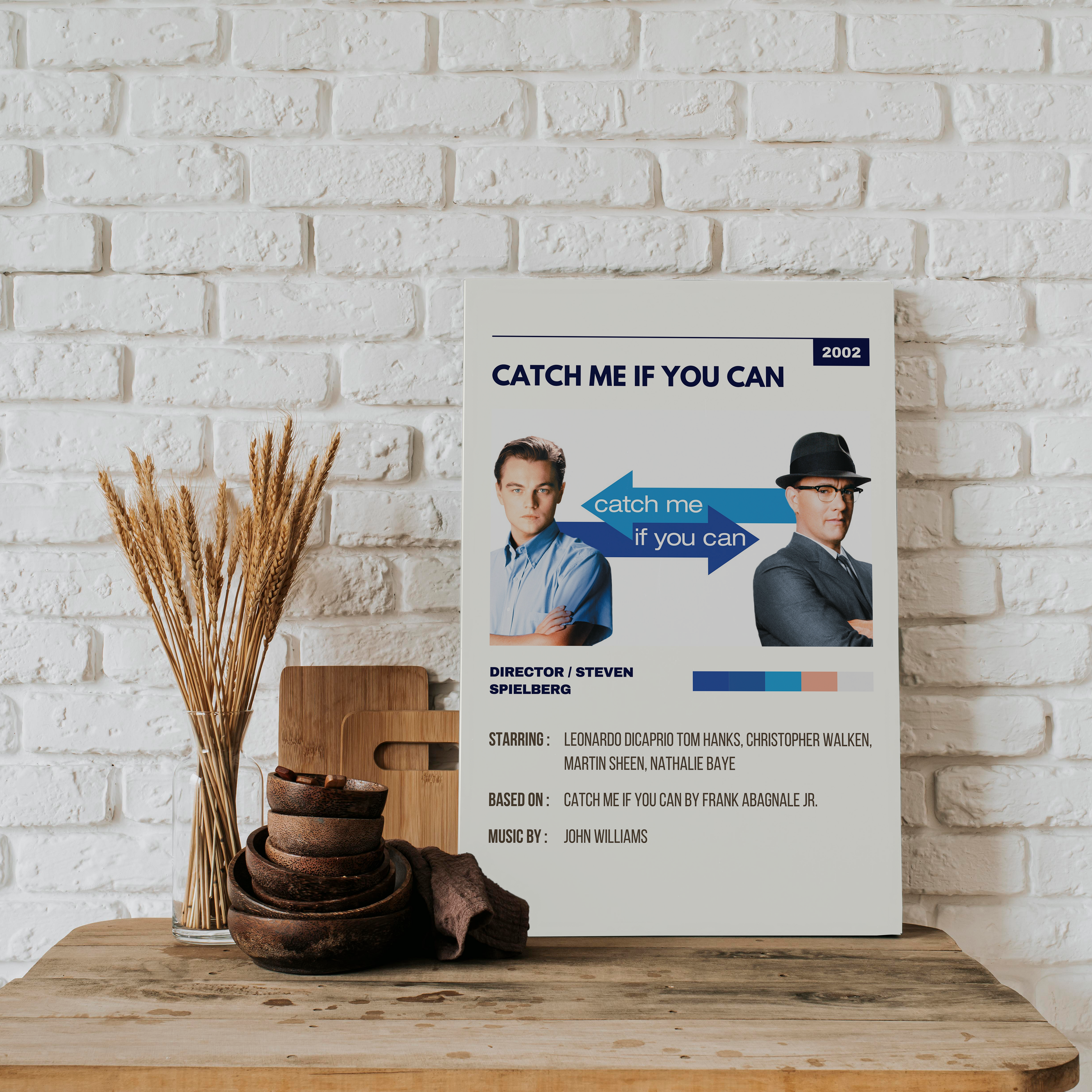 Catch me if you can Retro Wall Art - The Mortal Soul