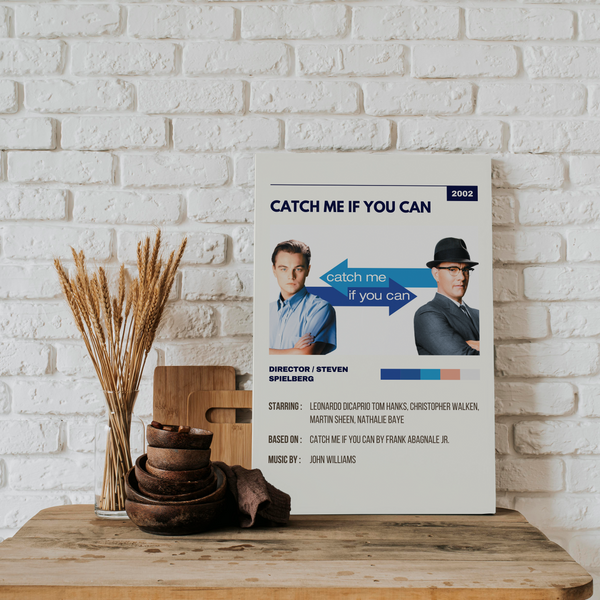 Catch me if you can Retro Wall Art - The Mortal Soul