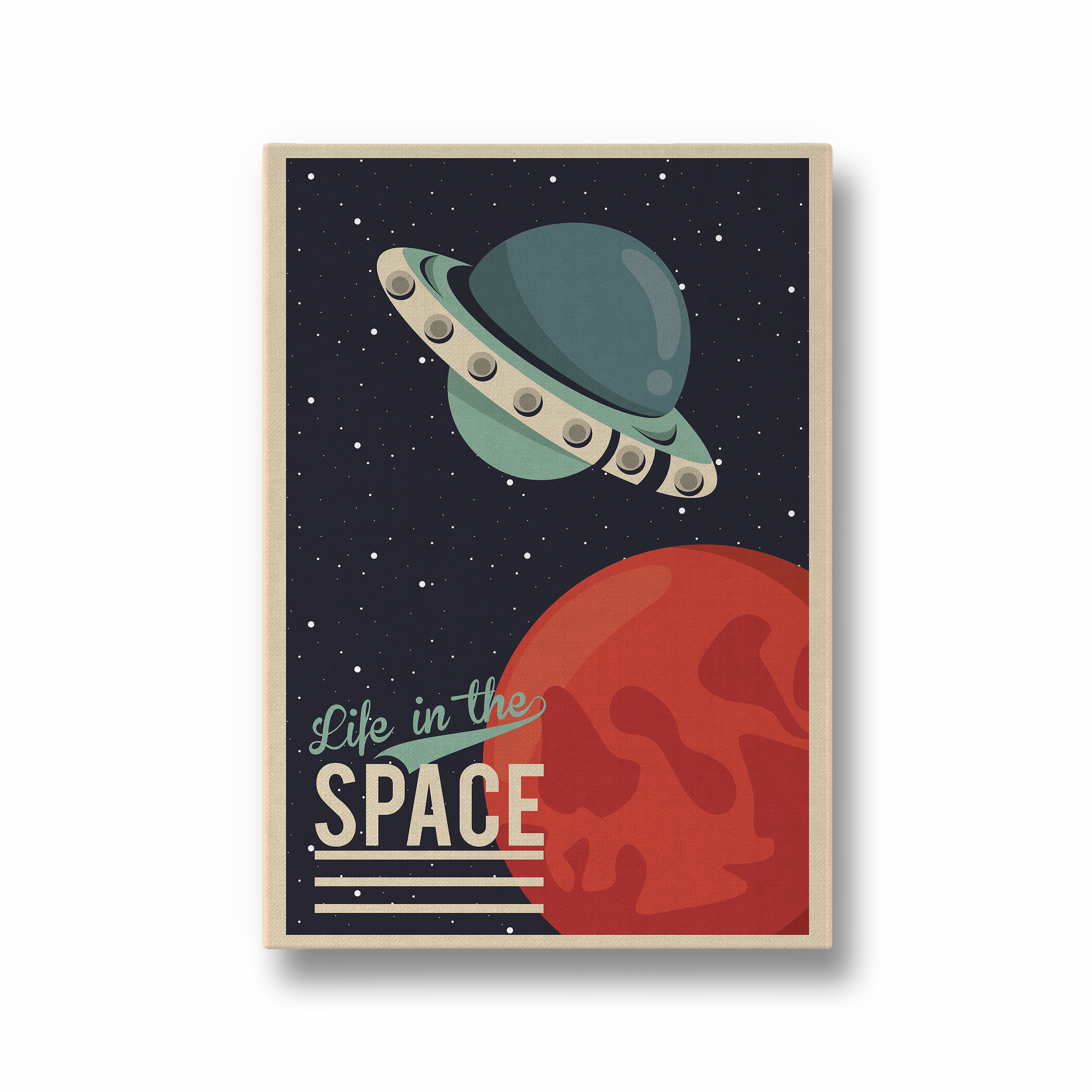 Life in Space Wall Art - The Mortal Soul