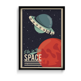 Life in Space Wall Art - The Mortal Soul