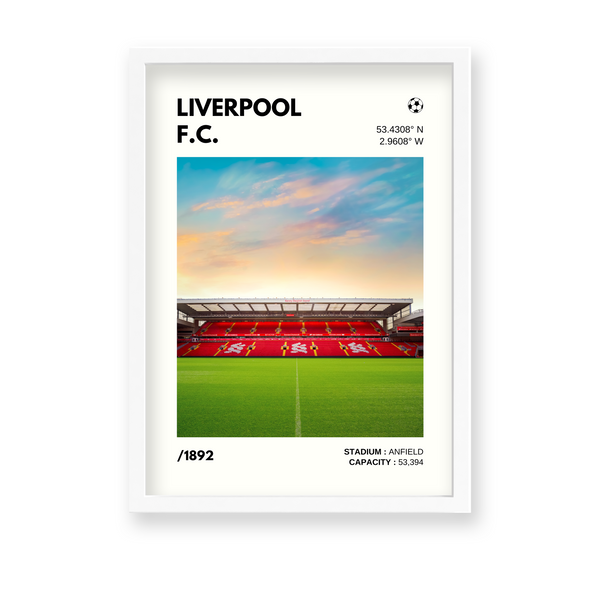 Liverpool F.C. Stadium (Anfield) Premium Wall Art - The Mortal Soul