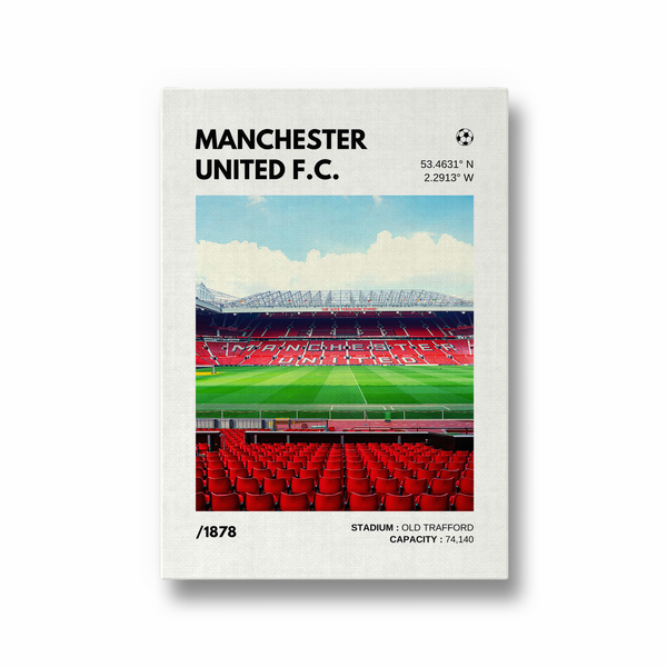 Manchester United F.C. Stadium Premium Wall Art - The Mortal Soul