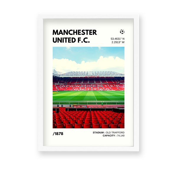 Manchester United F.C. Stadium Premium Wall Art - The Mortal Soul