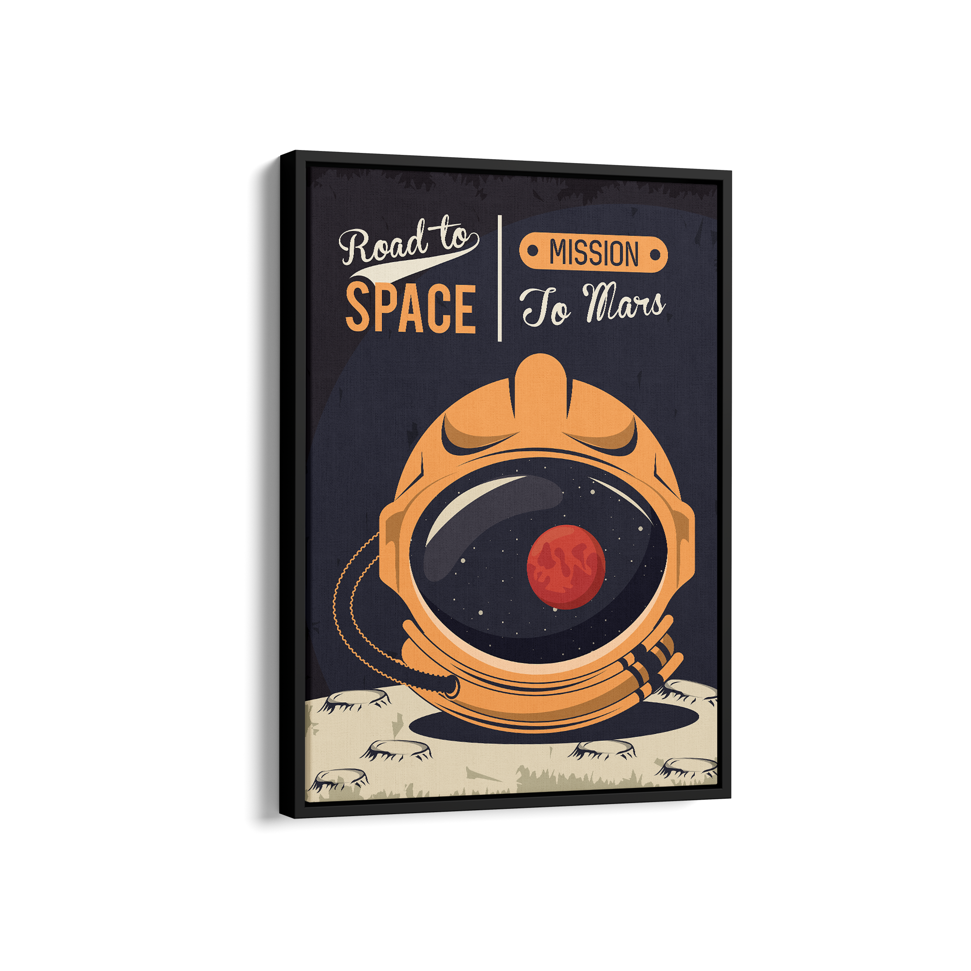 Space Suit Head Gear Wall Art - The Mortal Soul