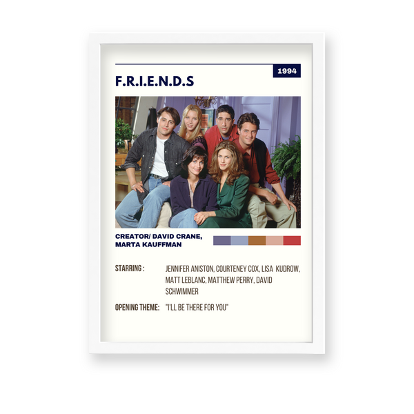 F.R.I.E.N.D.S Series Poster - The Mortal Soul