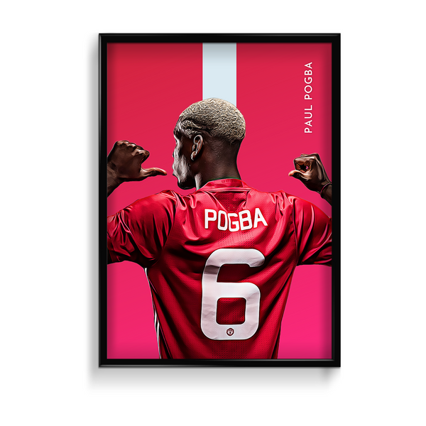 Paul Pogba Poster - The Mortal Soul