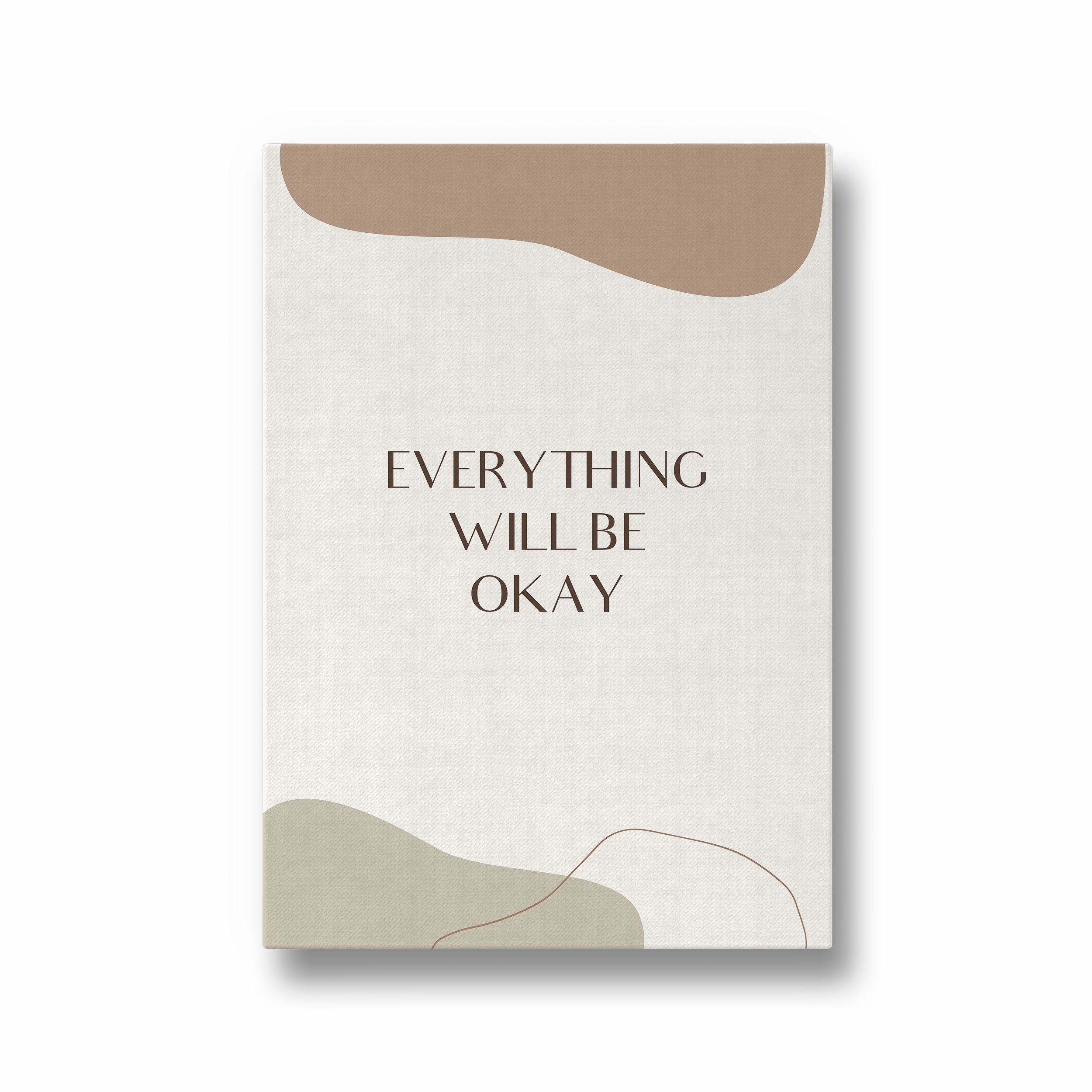Everything will be okay Quote Wall Art - The Mortal Soul
