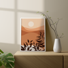 Reflection - Minimal Landscape Modern Wall Art - The Mortal Soul
