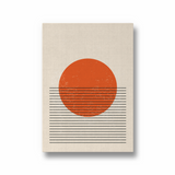 Azure Geometric Modern Wall Art - The Mortal Soul