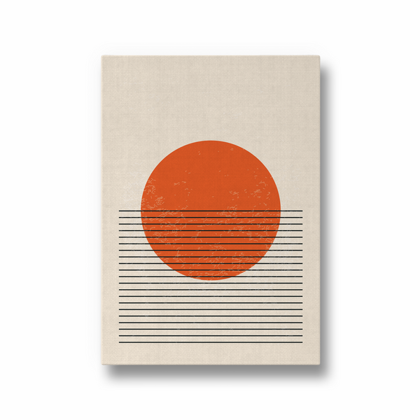 Azure Geometric Modern Wall Art - The Mortal Soul