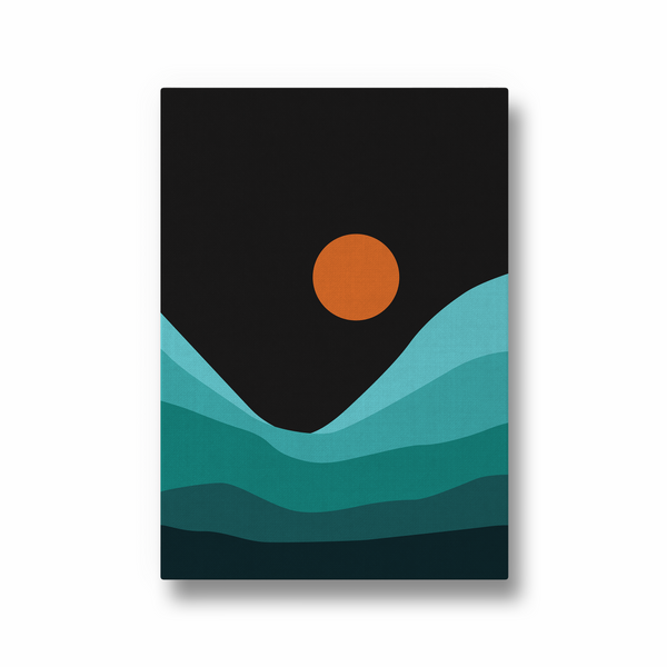Conscious Drama Landscape Modern Wall Art - The Mortal Soul