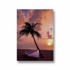 Beach View with Tree & Boat Wall Art - The Mortal Soul