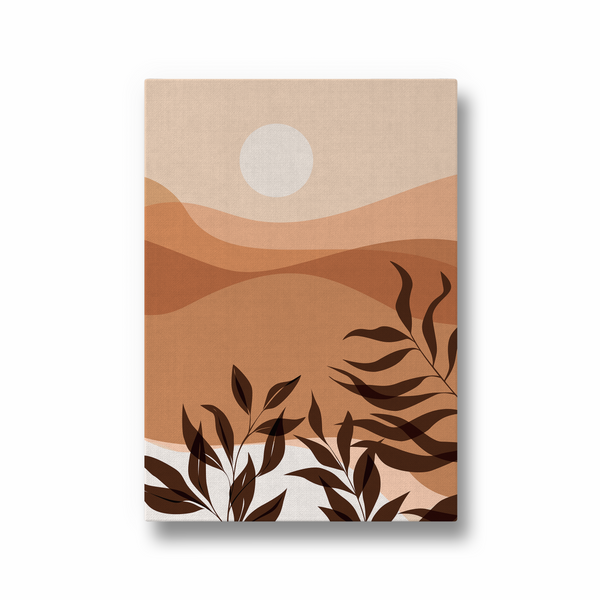 Reflection - Minimal Landscape Modern Wall Art - The Mortal Soul