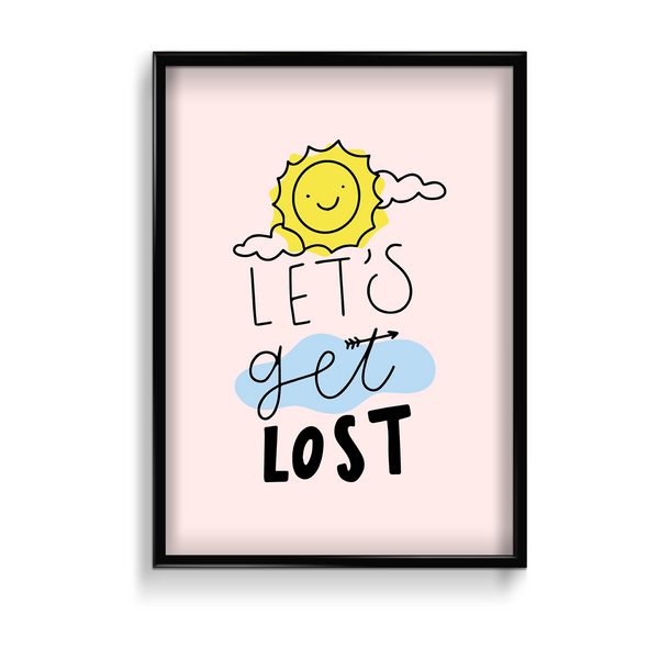 Let's Get Lost Poster - The Mortal Soul