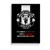 Dedication, Passion, Score Manchester United Premium Wall Art - The Mortal Soul