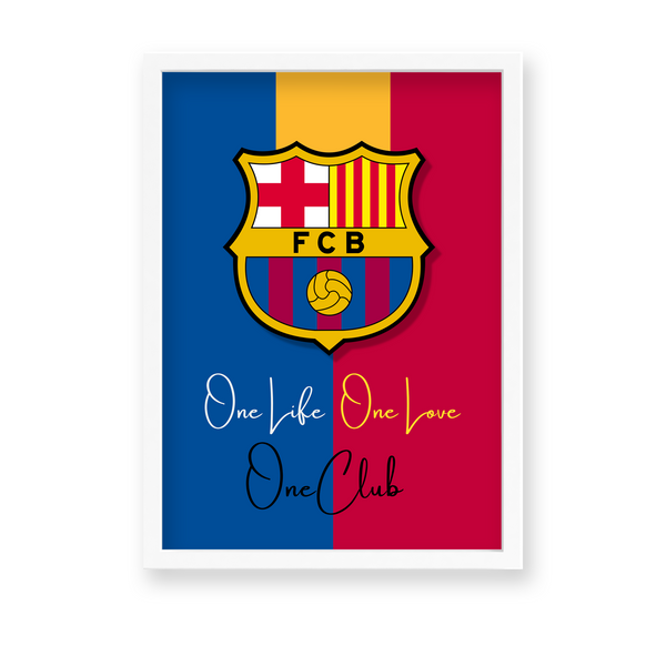 One Club FC Barcelona Premium Wall Art - The Mortal Soul