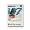 No time to die James Bond Retro Wall Art