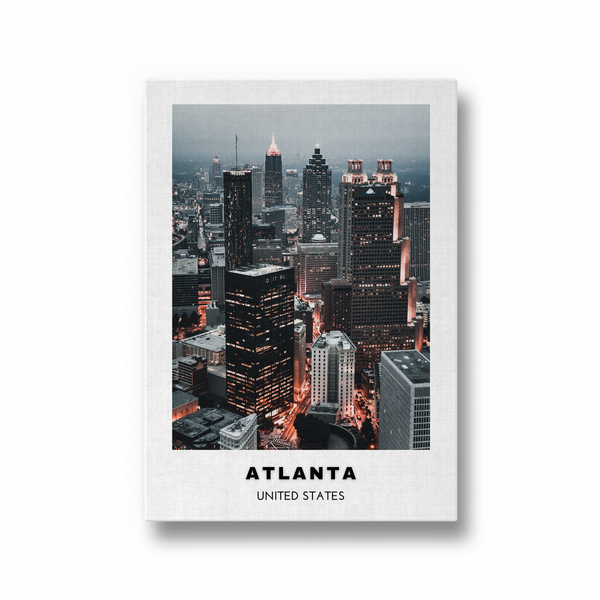 Atlanta Colored City Art - The Mortal Soul