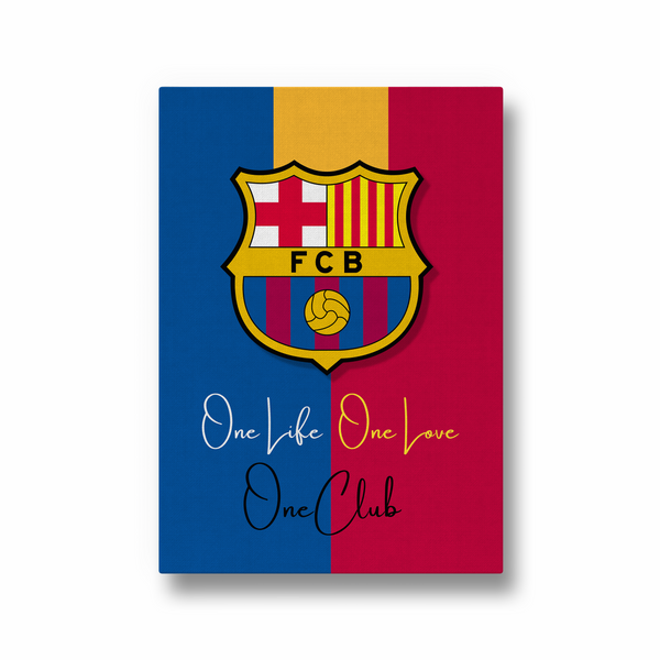 One Club FC Barcelona Premium Wall Art - The Mortal Soul