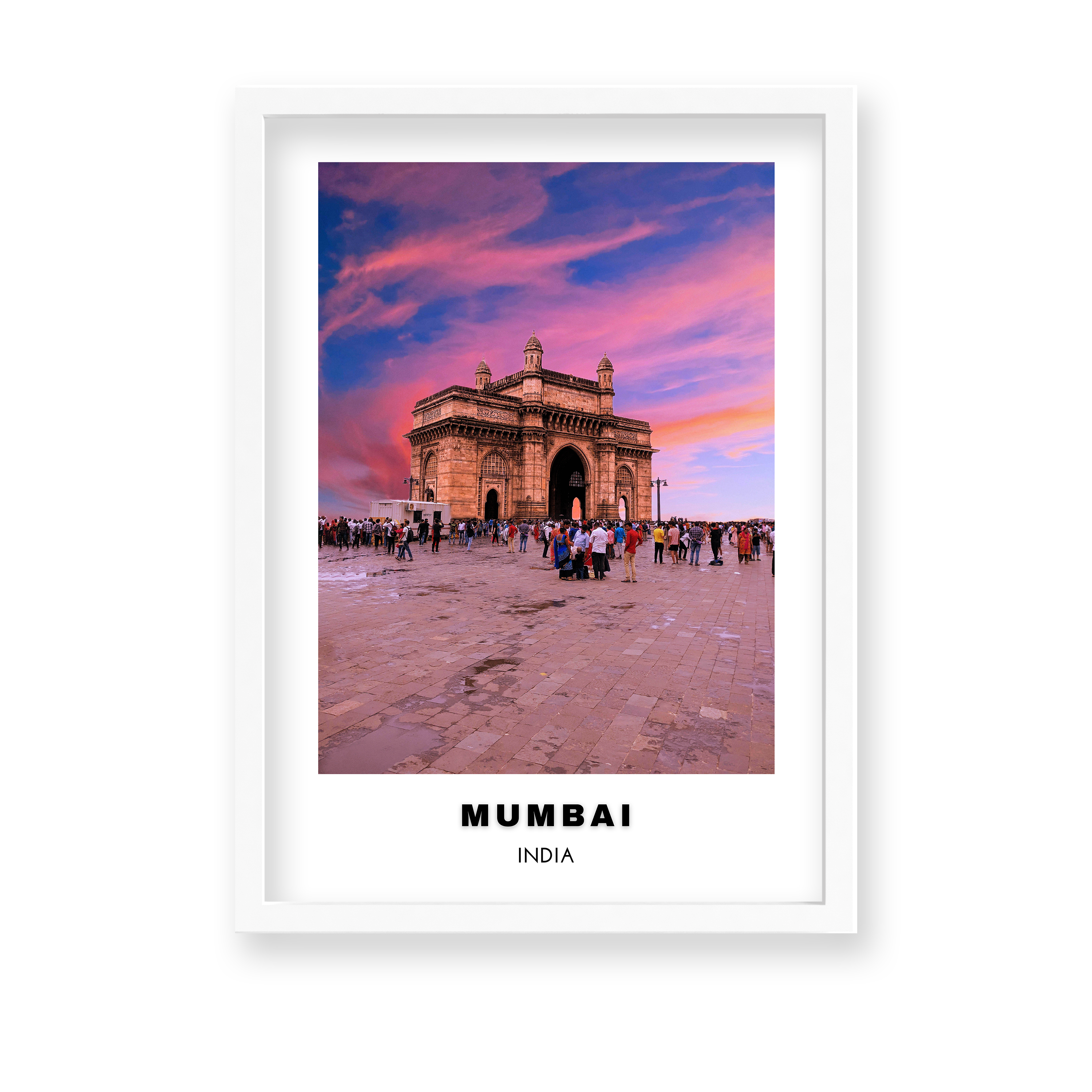 Mumbai Colored City Art - The Mortal Soul
